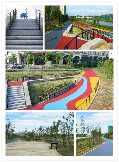 温岭市东部新区日升河两侧景观绿化工程