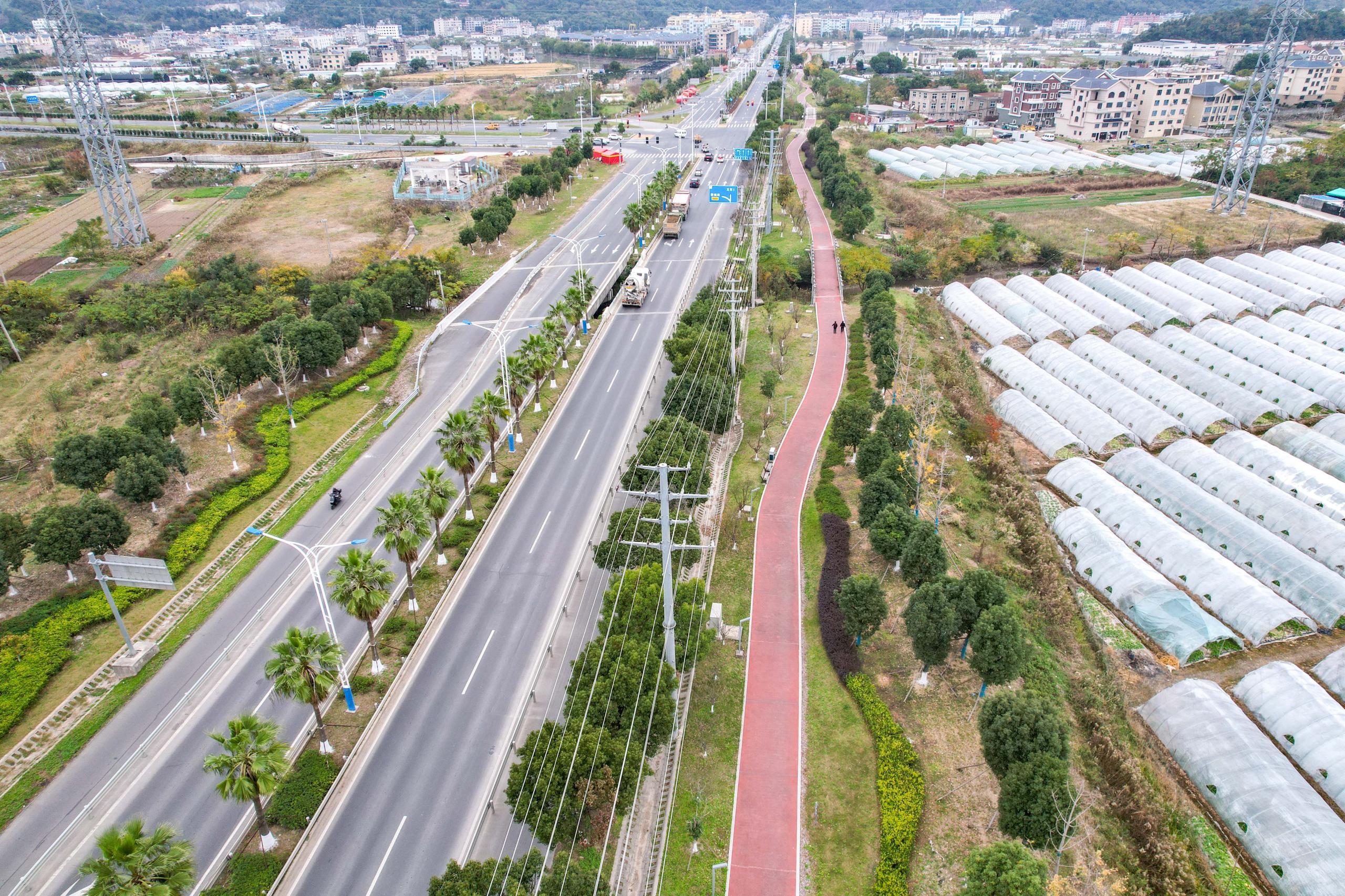 玉环市城北大道景观建设工程（绿道部分）